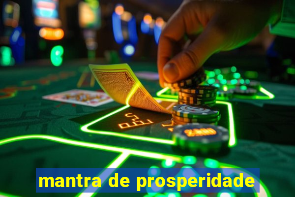 mantra de prosperidade